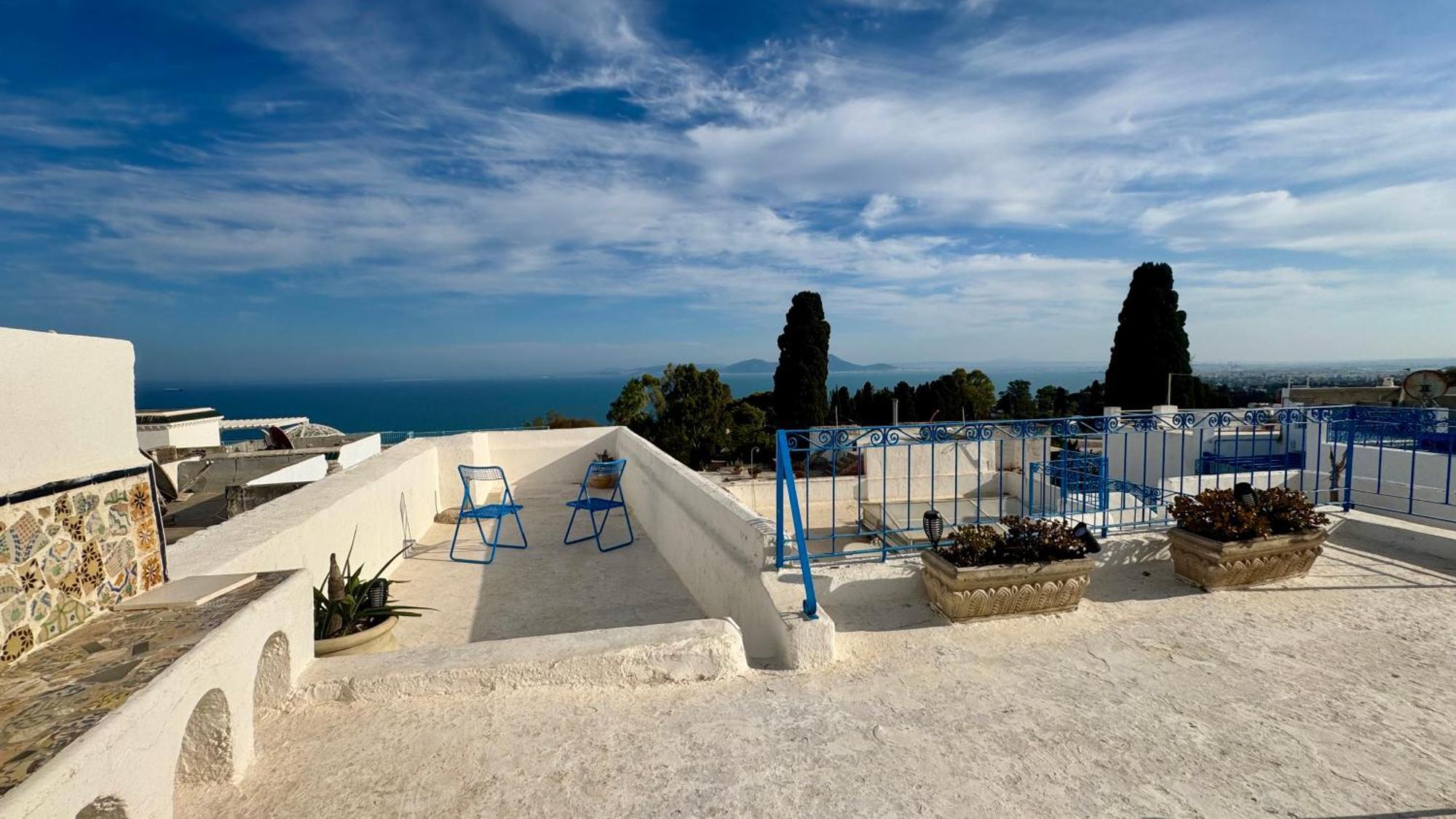 Panoramic 360 Degrees View Sidi Bousaid Sidi Bou Ali Exteriér fotografie