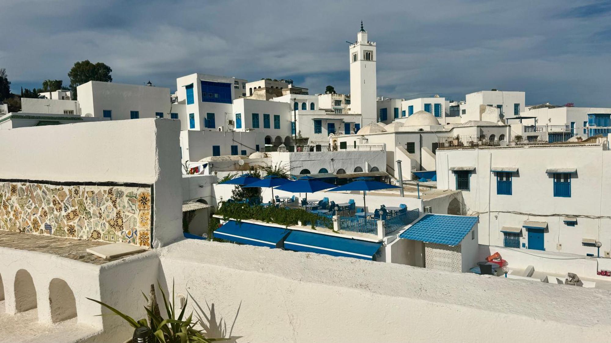 Panoramic 360 Degrees View Sidi Bousaid Sidi Bou Ali Exteriér fotografie